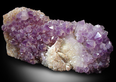 Mineral Specimens: Quartz var. Amethyst from Saltman Prospect, Sweden, Maine