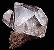 Quartz var. Herkimer Diamond from Hastings Farm, Fonda, New York