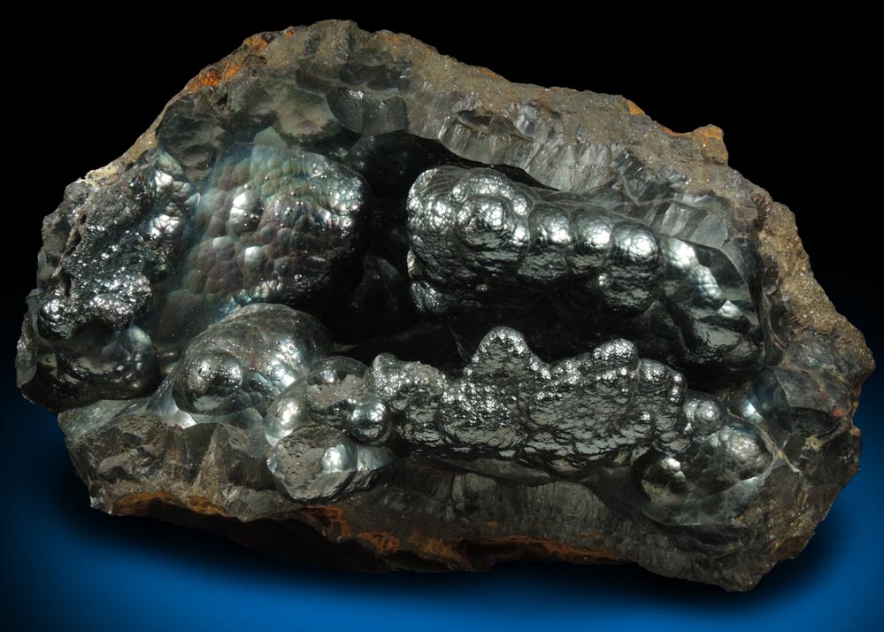 Mineral Goethite-Hematite for sale from Dongan Hills iron mining district, Staten Island, New York City, Richmond County, New York