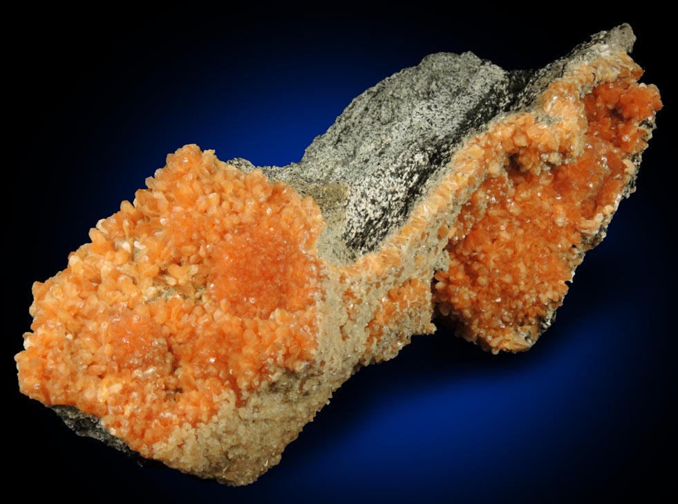 Mineral Stilbite-Ca and Calcite for sale from Water Tunnel No.3 under Manhattan Island, New York City, New York County, New York