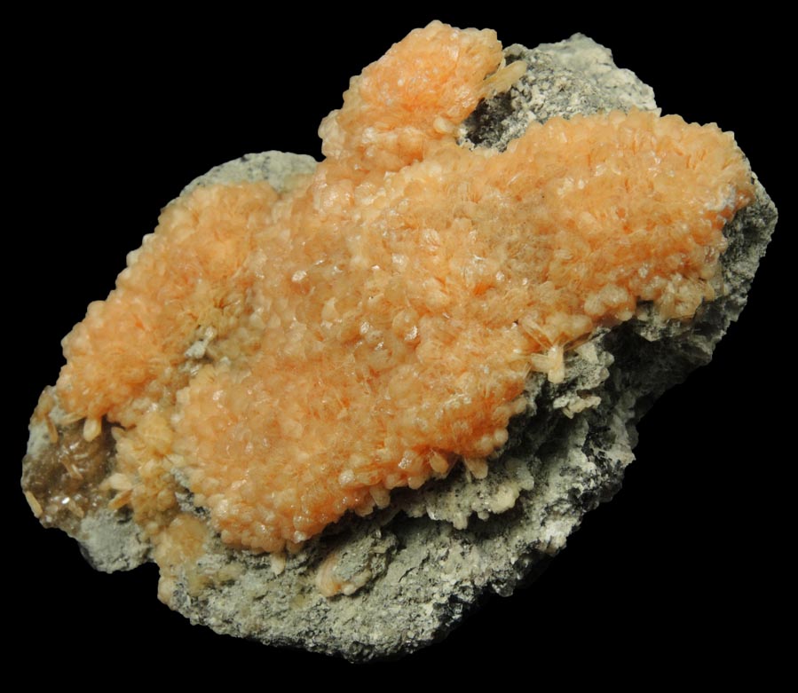 Detail view of mineral Stilbite for sale from Water Tunnel No.3 under Manhattan Island, New York City, New York County, New York