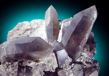 Mineral Specimens: Quartz var. Smoky from Peter's Pocket, N. Moat Mt., Bartlett, New Hampshire