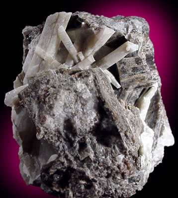 Mineral Specimens: Scapolite and Vesuvianite from Goodall Quarry, Sanford, Maine