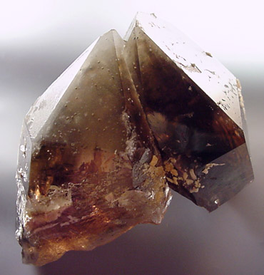 Mineral Specimens: Quartz var. Smoky, gem stock from Racoon Gulch, Folsom Brook, Center Ossipee, New Hampshire