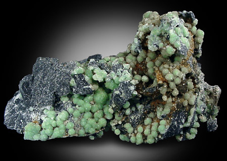 Wavellite from Montgomery Cty. Road Pit, Mount Ida, Ouachita Mountains, Montgomery County, Arkansas