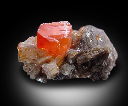 Wulfenite from Red Cloud Mine, Silver District, La Paz County, Arizona