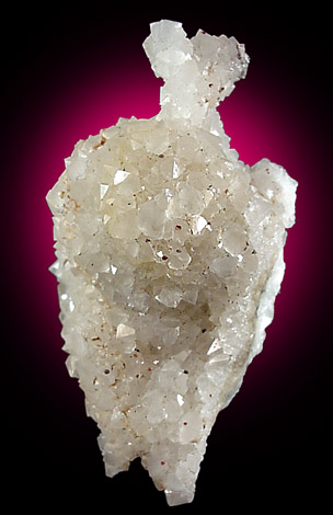 Quartz pseudomorph after Anhydrite from Bennett Prospect, Southbury, Connecticut