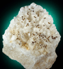 Vanadinite on Gypsum from Chihuahua, Mexico