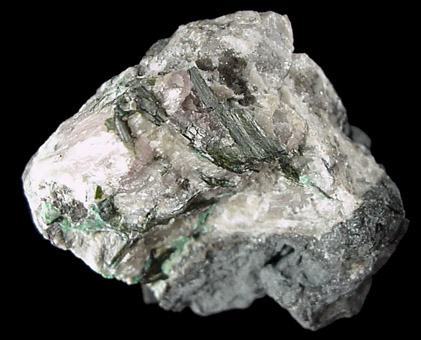 Chloroxiphite with Mendipite from Mendip Hills, Somerset, England