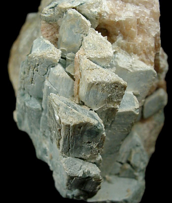 Andalusite from Champion Mine, 6 km WSW of White Mountain Peak, White Mountains, Mono County, California