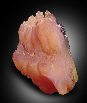 Quartz var. Rose Quartz Crystals from Rio de Jequitonha, Tacquaral, Minas Gerais, Brazil