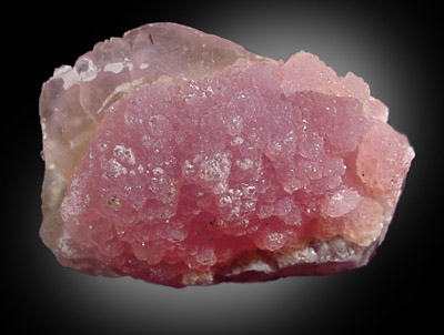 Quartz var. Rose Quartz Crystals from Rio de Jequitonha, Tacquaral, Minas Gerais, Brazil