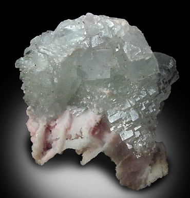 Fluorite with Quartz, Rhodochrosite from American Tunnel, Sunnyside Mine, Eureka District, San Juan County, Colorado