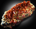 Vanadinite from Mibladen, Morocco