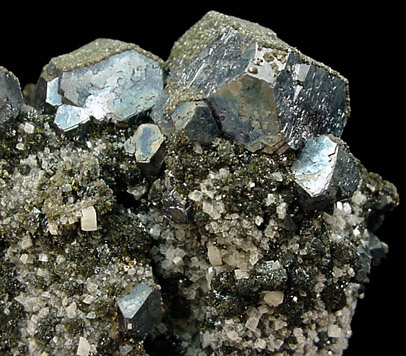 Galena, Pyrite, Dolomite from St. Joe Lead District, near Bonne Terre, St. Francois County, Missouri