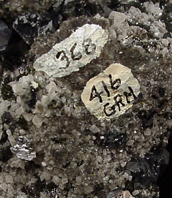 Galena, Pyrite, Dolomite from St. Joe Lead District, near Bonne Terre, St. Francois County, Missouri