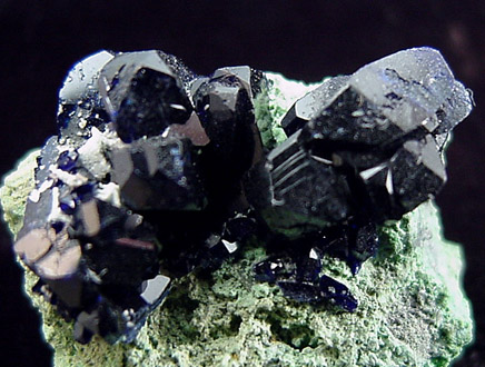 Azurite from Tsumeb Mine, Otavi-Bergland District, Oshikoto, Namibia