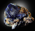 Azurite from Tsumeb Mine, Otavi-Bergland District, Oshikoto, Namibia