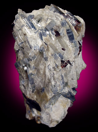 Kyanite with Staurolite from Pizzo Forno-Alpe Sponda area, Kanton Tessin, Switzerland