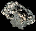 Silver on native Arsenic from Phla Mine, Schwarzenberg District, Erzgebirge, Saxony, Germany