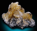 Barite with Quartz from Black Cloud Mine, Leadville, Colorado