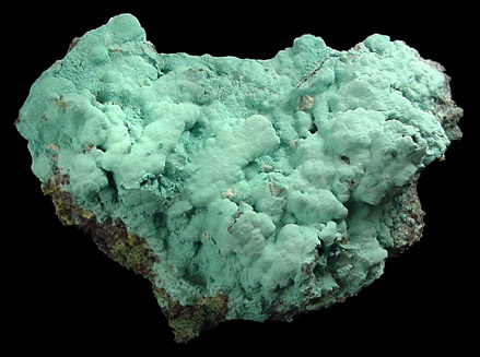 Rosasite from Tsumeb Mine, Otavi-Bergland District, Oshikoto, Namibia