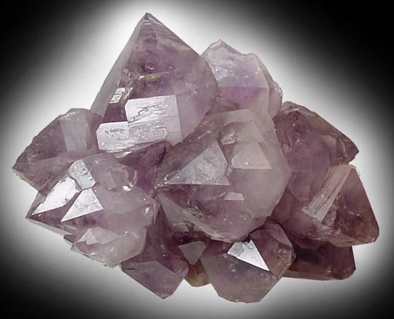 Quartz var. Amethyst from Intergalactic Pit, Deer Hill, Stowe, Oxford County, Maine