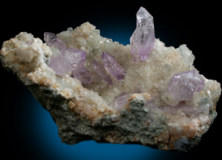 Quartz var. Amethyst from Osilo, Sassari, Sardinia, Italy