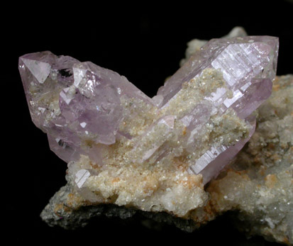 Quartz var. Amethyst from Osilo, Sassari, Sardinia, Italy