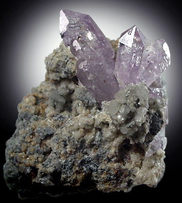 Quartz var. Amethyst from Osilo, Sassari, Sardinia, Italy