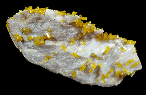 Mimetite from Guatomo Mine, near Tham Thalu, south of Hat Yai, Yala Province, Thailand