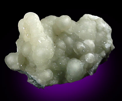 Prehnite from O and G Industries Southbury Quarry, Southbury, New Haven County, Connecticut