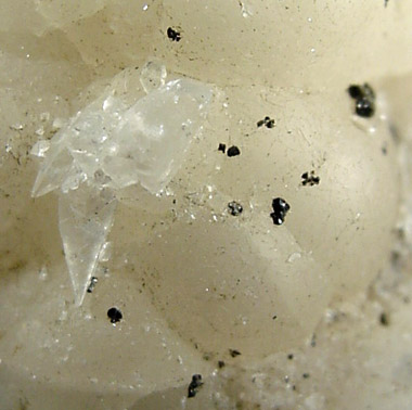 Prehnite from O and G Industries Southbury Quarry, Southbury, New Haven County, Connecticut