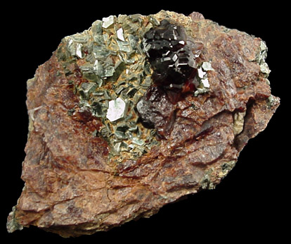 Andradite Garnet from Bellecombe, Valle d'Aosta, Italy