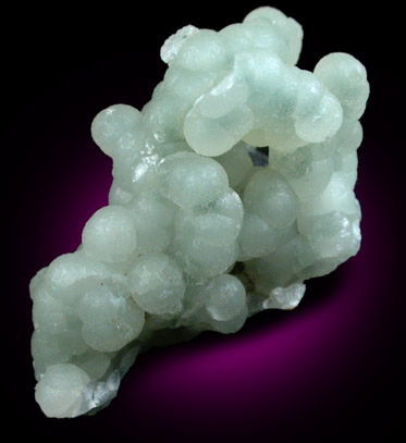 Prehnite from O and G Industries Southbury Quarry, Southbury, New Haven County, Connecticut