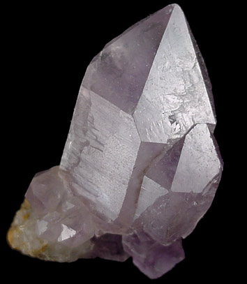 Quartz var. Amethyst from Intergalactic Pit, Deer Hill, Stowe, Oxford County, Maine