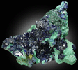 Azurite and Malachite from Tsumeb Mine, Otavi-Bergland District, Oshikoto, Namibia