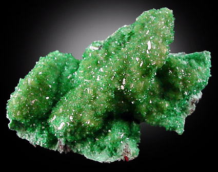 Adamite var. Cuproadamite from Tsumeb Mine, Otavi-Bergland District, Oshikoto, Namibia