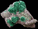 Malachite from Tsumeb Mine, Otavi-Bergland District, Oshikoto, Namibia