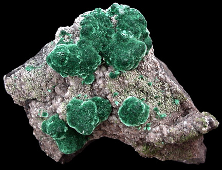 Malachite from Tsumeb Mine, Otavi-Bergland District, Oshikoto, Namibia