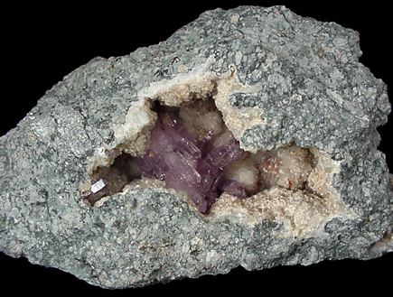 Quartz var. Amethyst from Osilo, Sassari, Sardinia, Italy