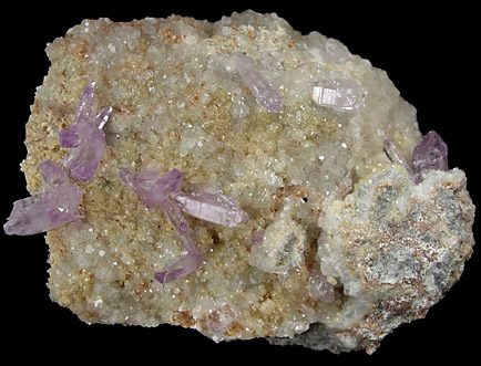 Quartz var. Amethyst from Osilo, Sassari, Sardinia, Italy