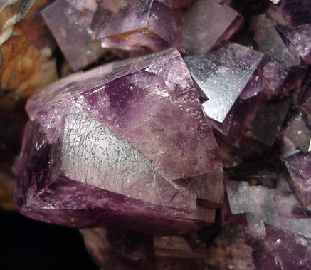 Fluorite with Galena from Frazer's Hush Mine, Rookhope, Weardale, County Durham, England