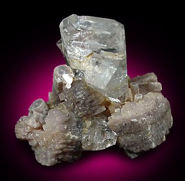 Topaz with Lepidolite from Virgem de Lapa, Minas Gerais, Brazil