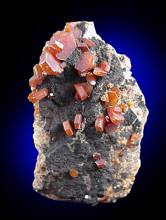 Vanadinite from Mibladen, Morocco