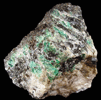 Beryl var. Emerald from Crabtree Mine, Mitchell County, North Carolina