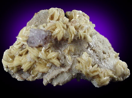 Barite, Fluorite, Dolomite from Qinglong Mine, Guizhou Province, China