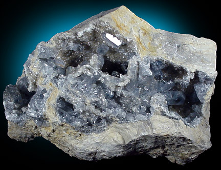 Celestine from Faylor-Middle Creek Quarry, Mandata, Pennsylvania