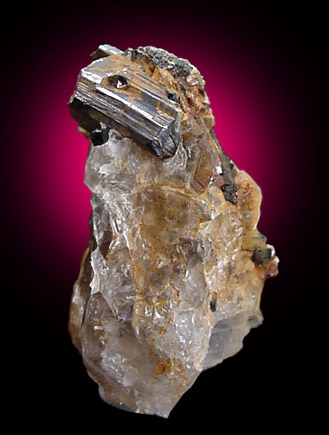 Rutile from Hiddenite Mine, Alexander County, North Carolina