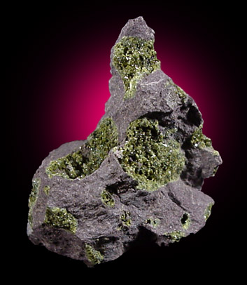 Epidote from Gratoit Mine, Mohawk, Michigan